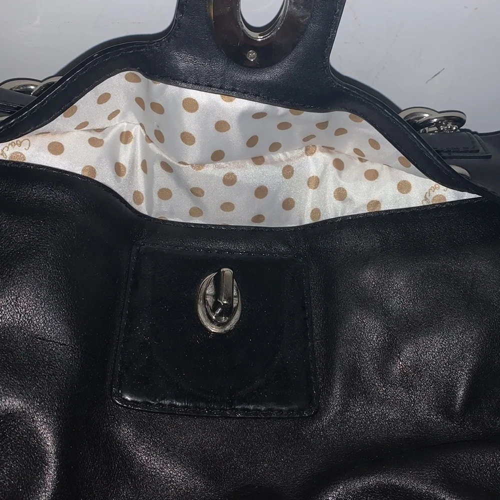 Black Coach purse - Picture 3 of 11